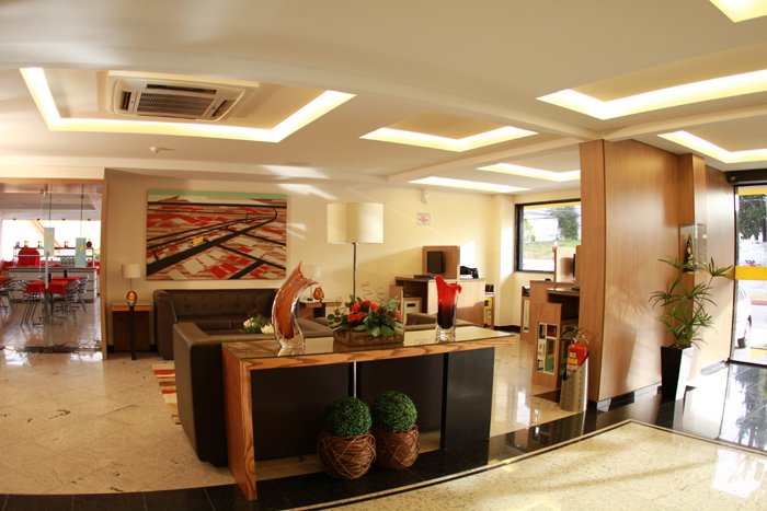 Astro Hotel lounge area